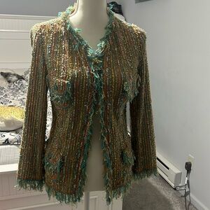 Spring/ Summer tweed jacket.